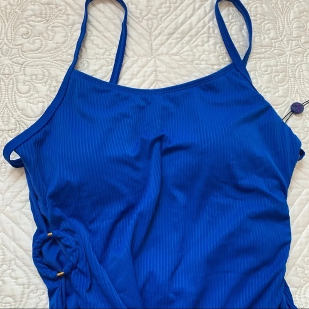NWT Vigoss Indigo Blue 1PC Swimsuit